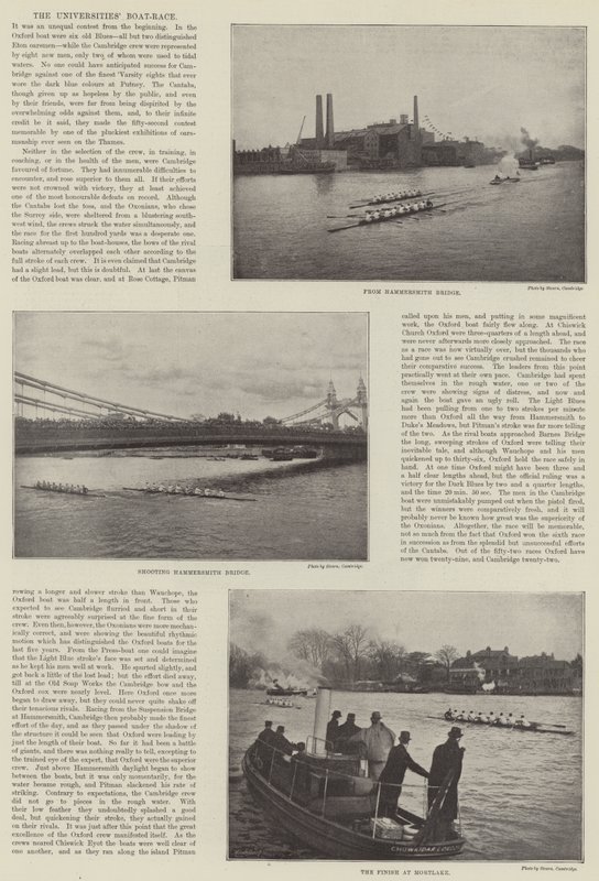 La course de bateaux des universités - English Photographer