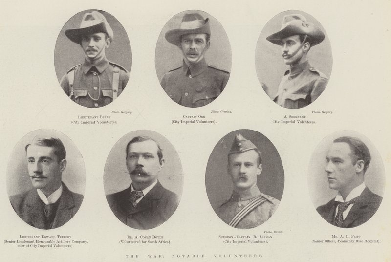 La guerre, volontaires notables - English Photographer