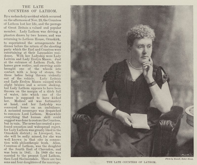 Feu Comtesse de Lathom - English Photographer