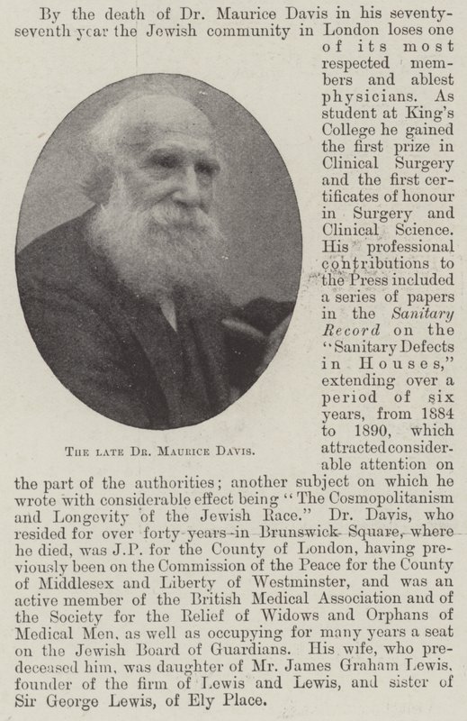 Feu Dr Maurice Davis - English Photographer