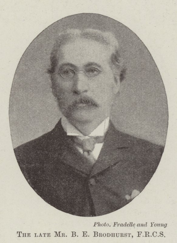 Feu M. B E Brodhurst, FRCS - English Photographer