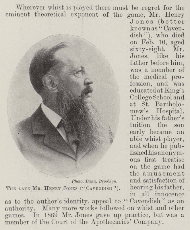 Feu M. Henry Jones (Cavendish) - English Photographer