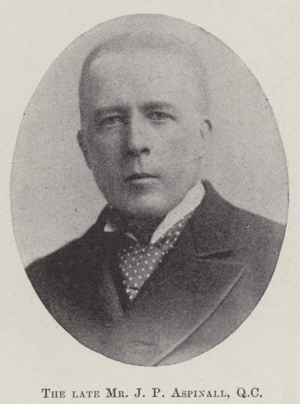 Feu M. J P Aspinall, QC - English Photographer