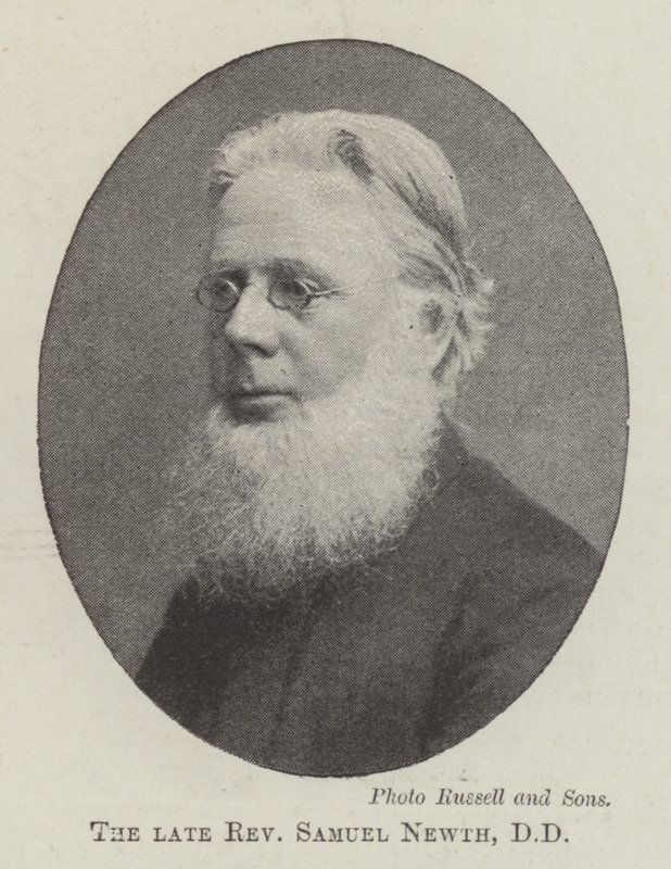 Feu le révérend Samuel Newth - English Photographer