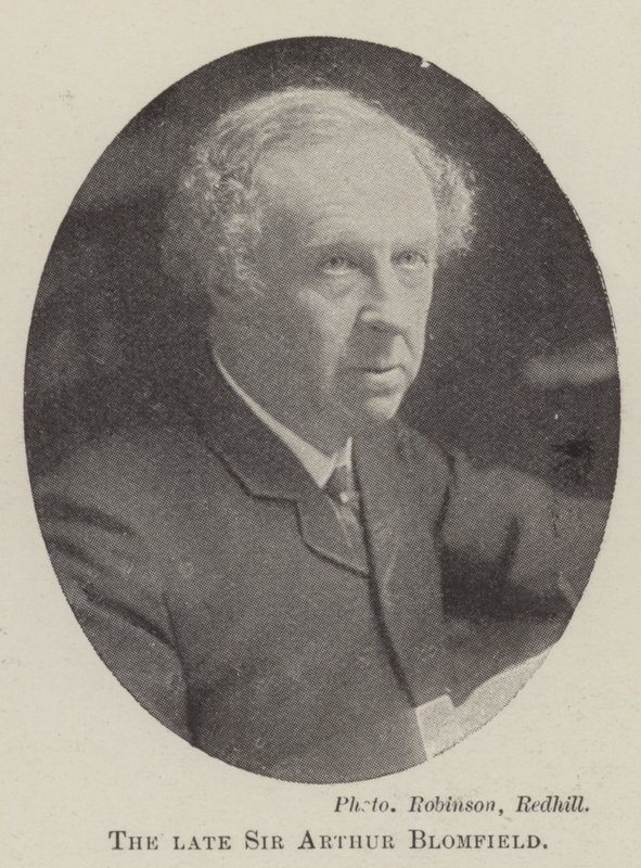 Feu Sir Arthur Blomfield - English Photographer