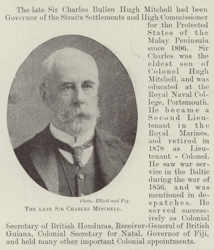 Feu Sir Charles Mitchell - English Photographer