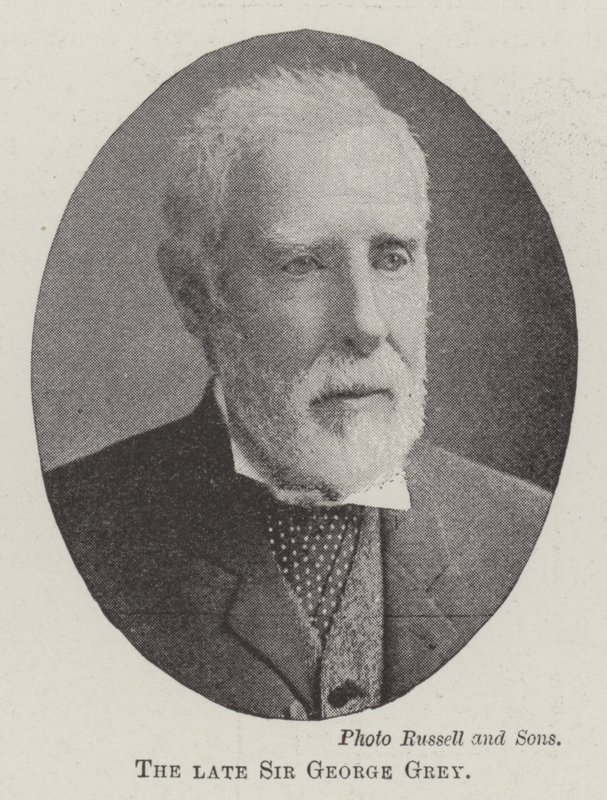 Feu Sir George Grey - English Photographer