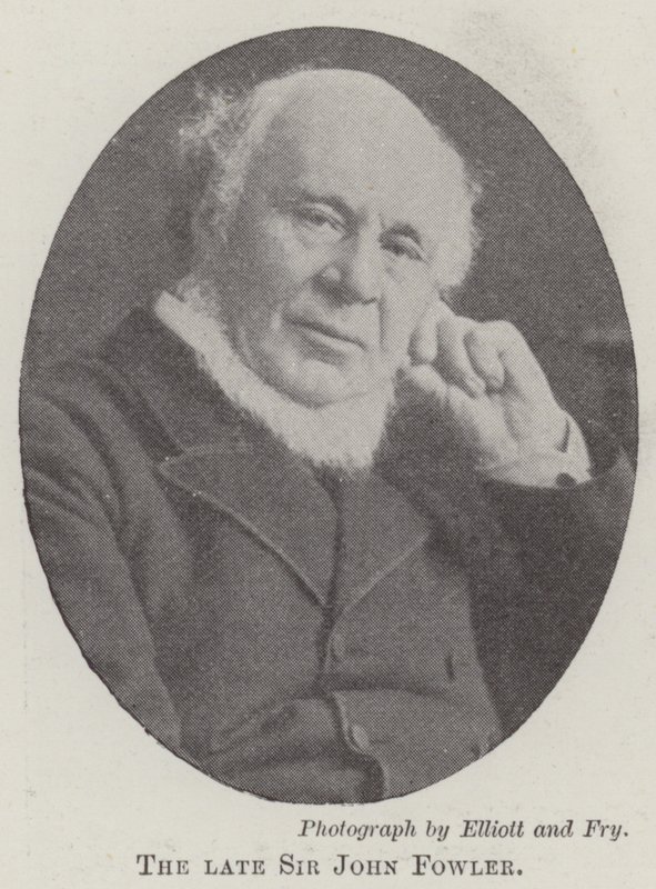 Feu Sir John Fowler - English Photographer