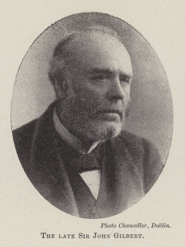 Le défunt Sir John Gilbert - English Photographer
