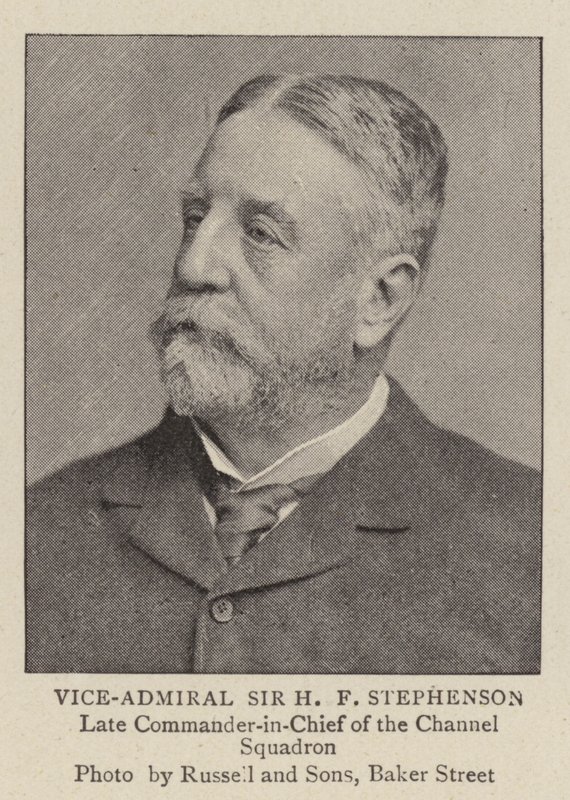 Vice-Amiral Sir H F Stephenson - English Photographer
