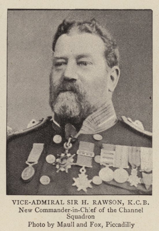 Vice-Amiral Sir H Rawson, KCB - English Photographer