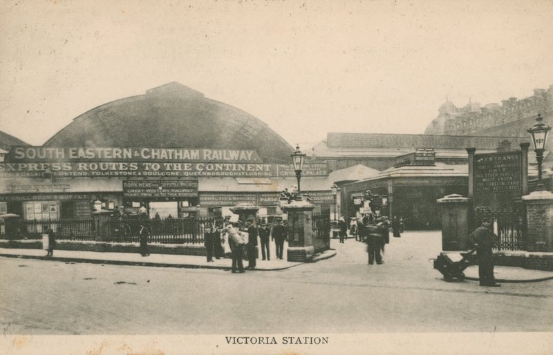 Gare Victoria, Londres - English Photographer