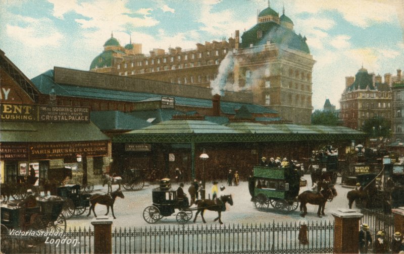 Gare de Victoria, Londres - English Photographer