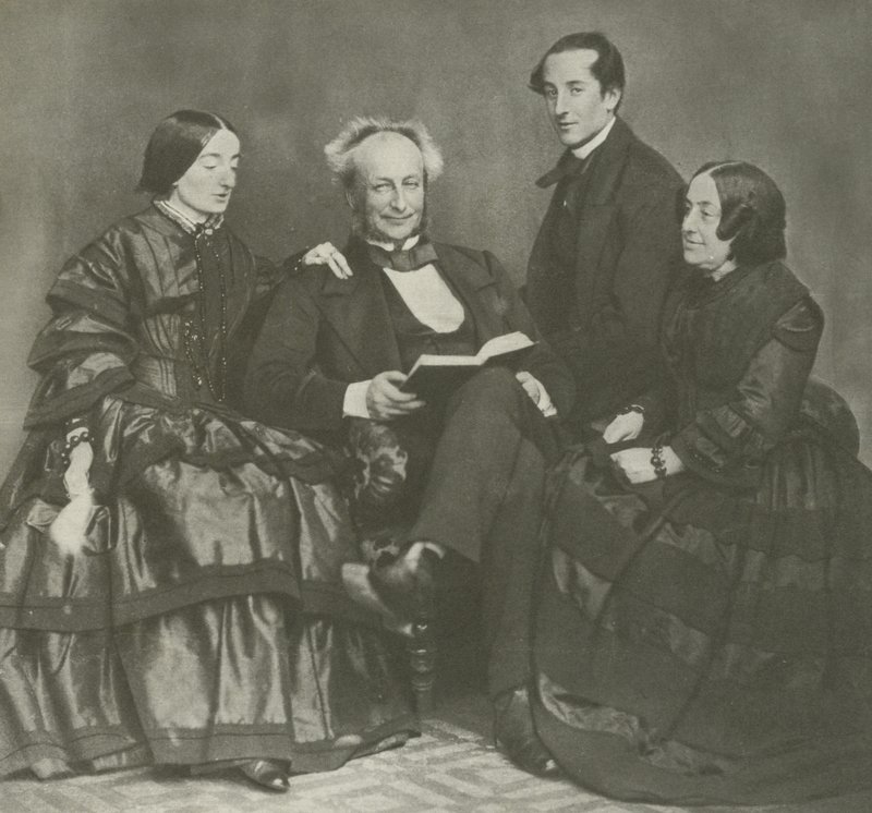 Famille victorienne, 1857 - English Photographer
