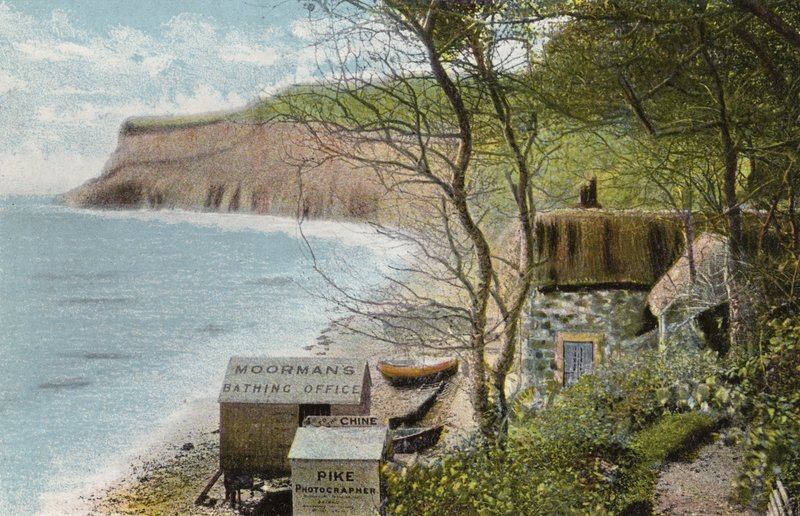 Vue à Travers le Pied de la Chine de Shanklin - English Photographer