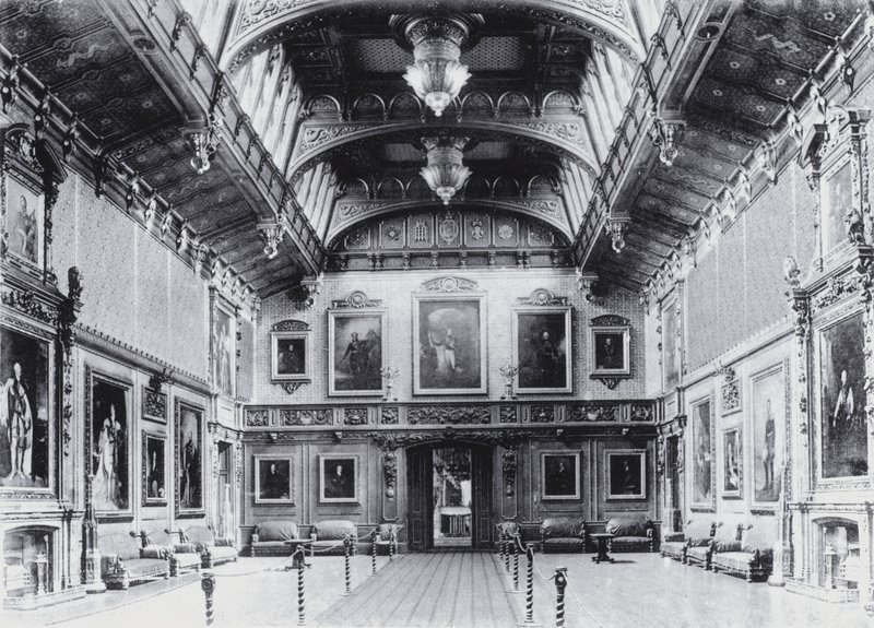 Chambre de Waterloo, Château de Windsor - English Photographer