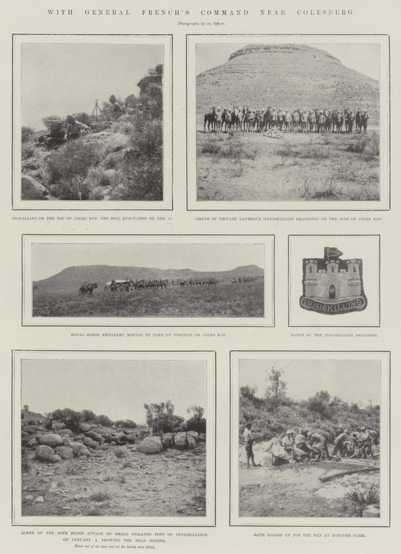 Avec le commandement du général French près de Colesberg - English Photographer