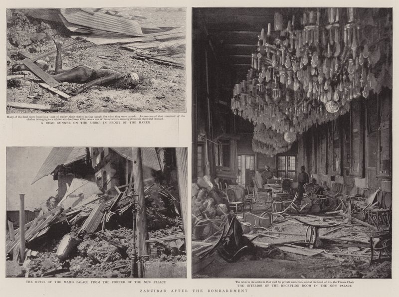 Zanzibar après le bombardement - English Photographer