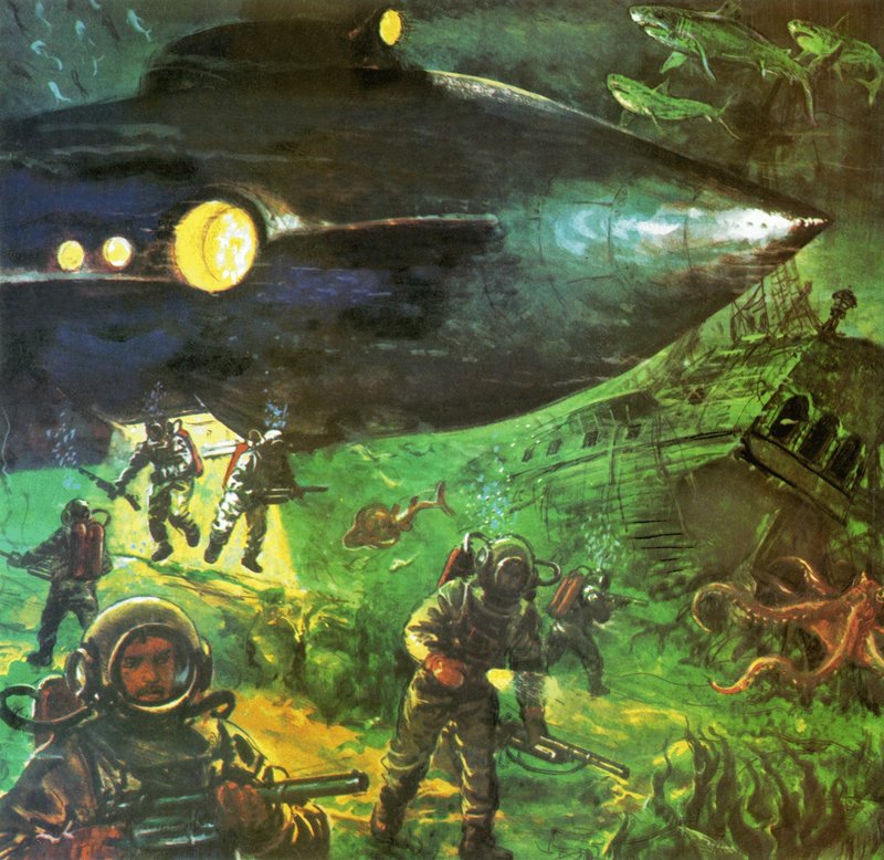 20 000 lieues sous les mers - English School