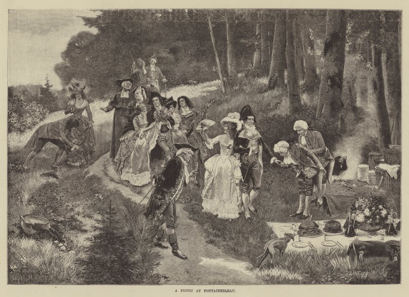 Un Pique-Nique à Fontainebleau - English School