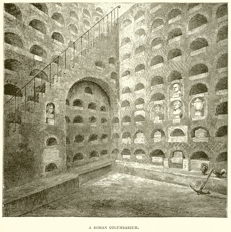 Un columbarium romain - English School