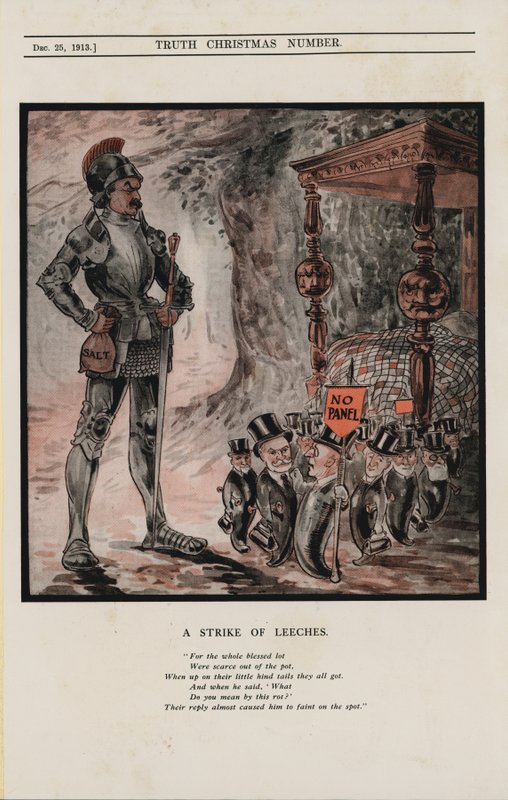 Une grève de sangsues - English School