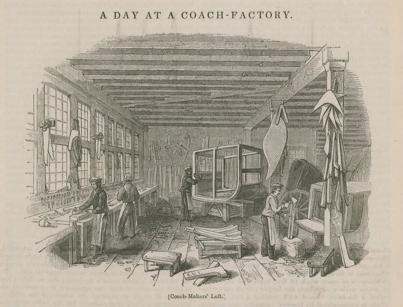 Une journée dans une usine de carrosses - English School