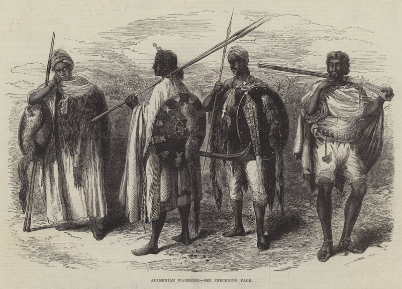 Guerriers Abyssins - English School
