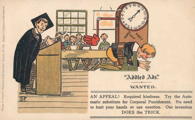 Carte postale Addled Ads - English School
