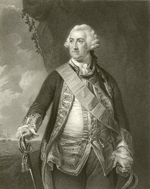Amiral Lord Hawke - English School