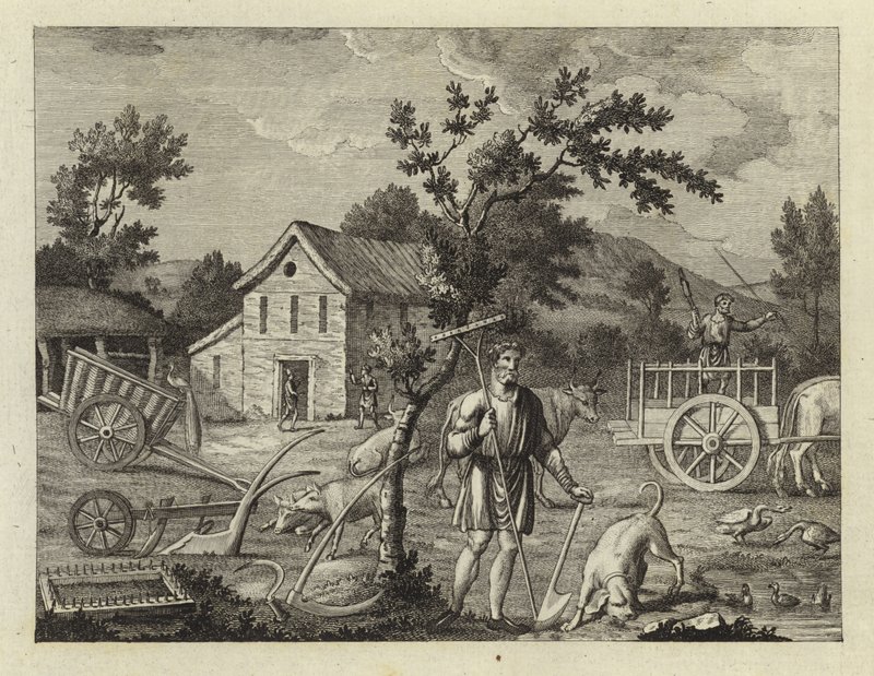 Agriculture des Anglo-Saxons - English School