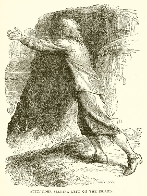 Alexander Selkirk laissé sur l