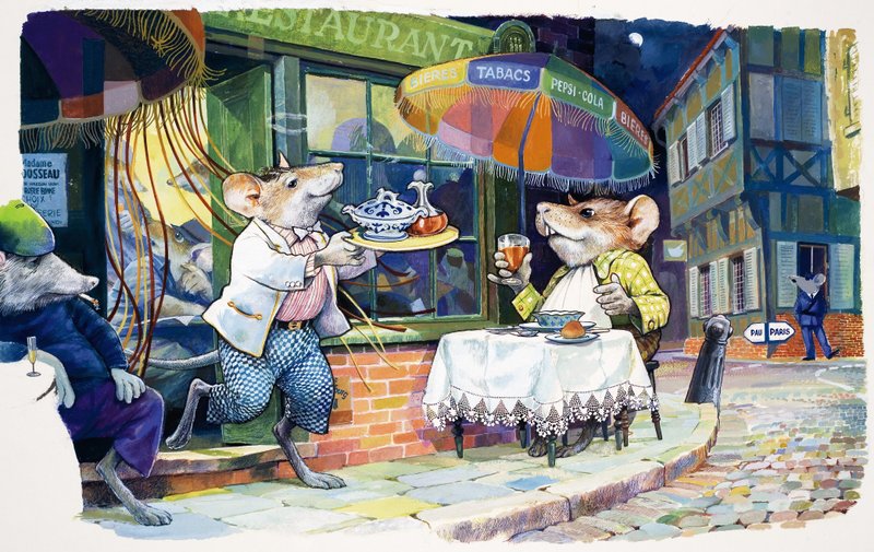 Une soirée au restaurant - English School