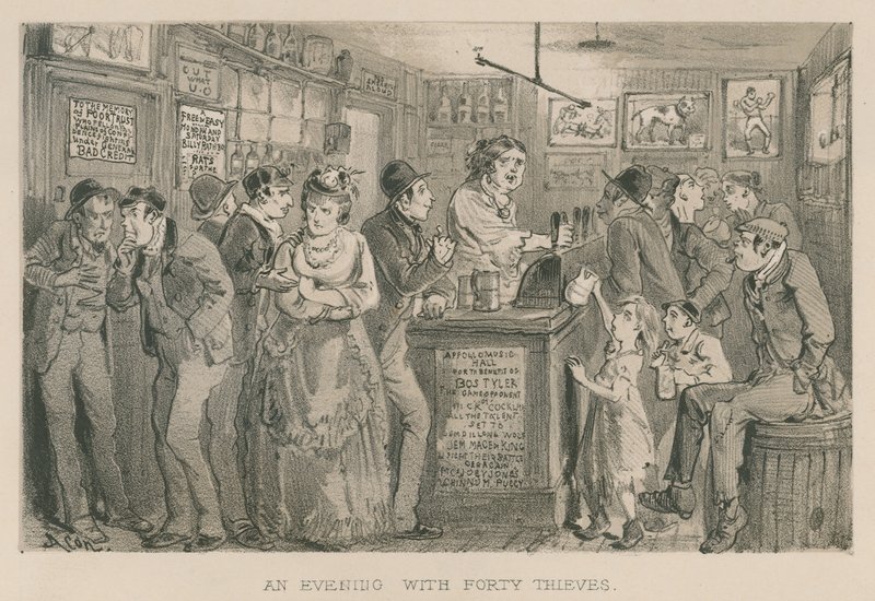 Une soirée avec quarante voleurs - English School