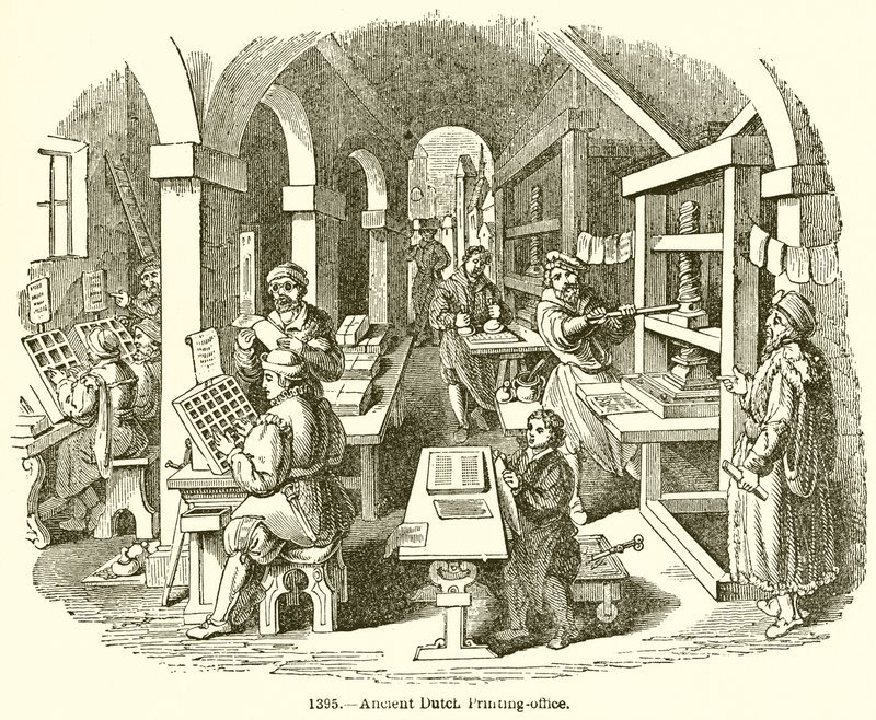Ancienne imprimerie hollandaise - English School