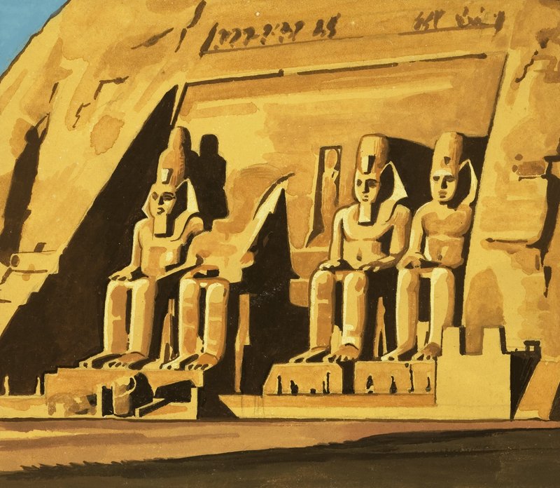 Rois anciens des Grandes Pyramides - English School