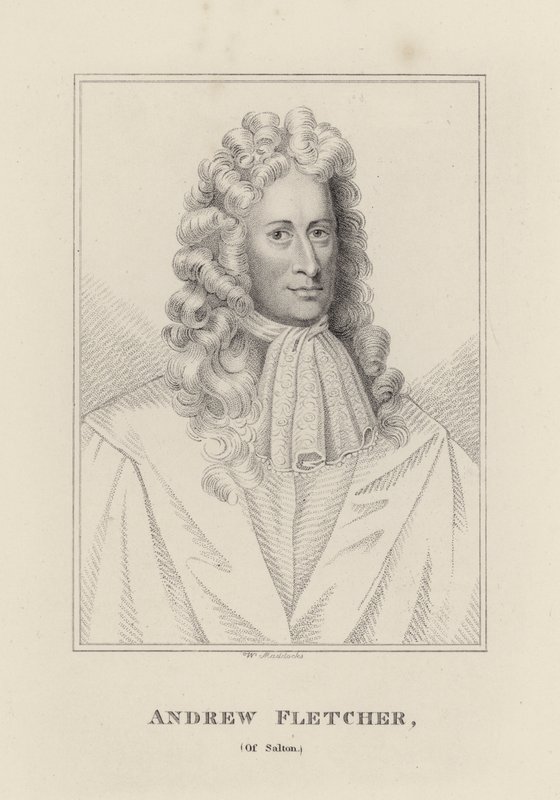 Andrew Fletcher (gravure) - English School