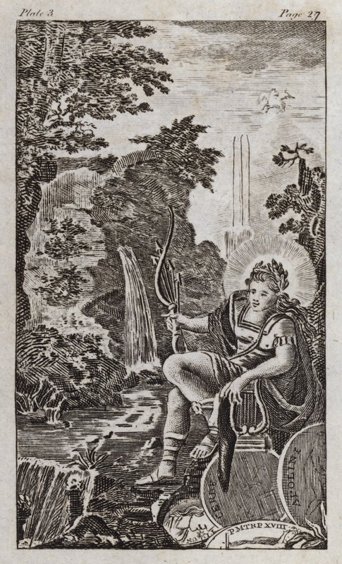 Apollon (gravure) - English School