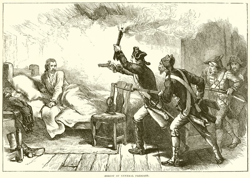 Arrestation du général Prescott - English School