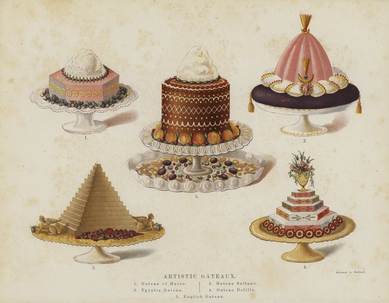 Gâteaux artistiques - English School