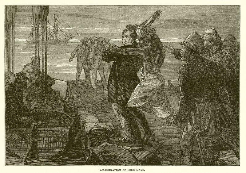 Assassinat de Lord Mayo (1872) - English School