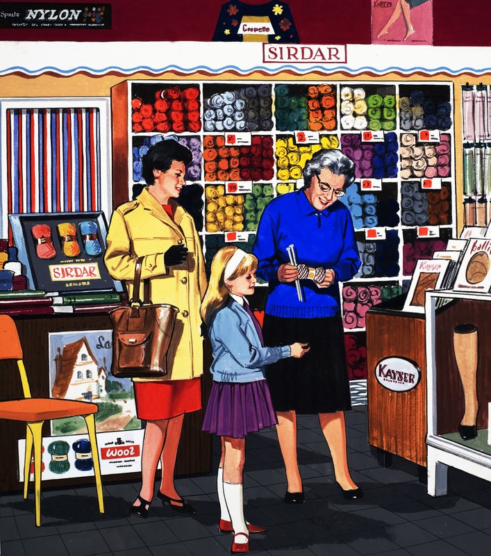 À la boutique de laine - English School