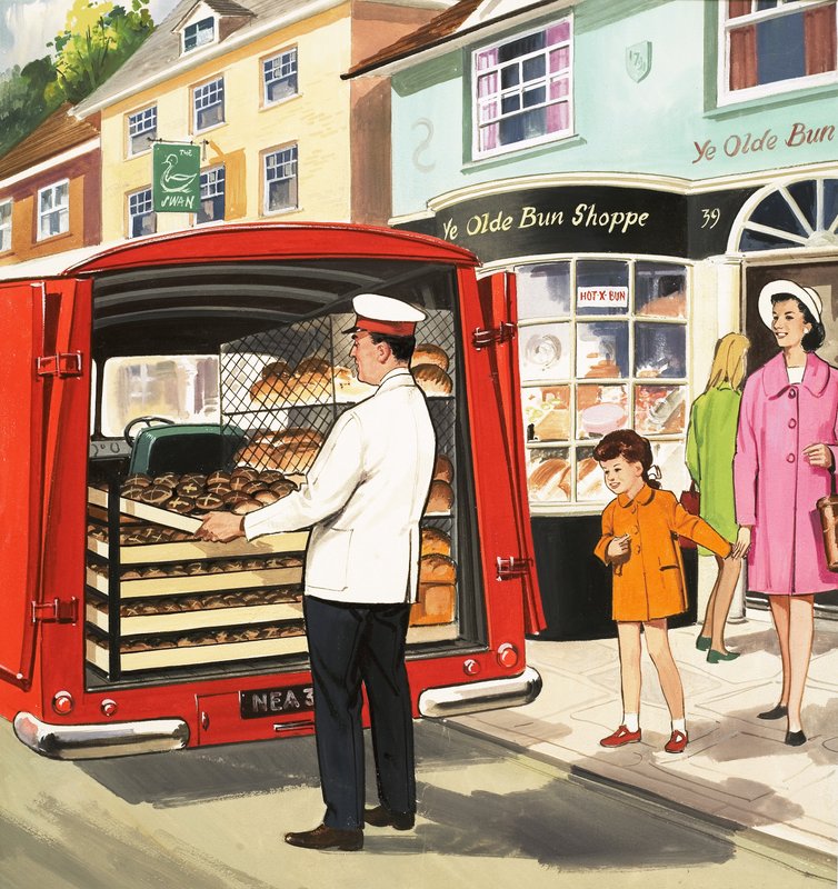 Livreur de Boulangerie - English School