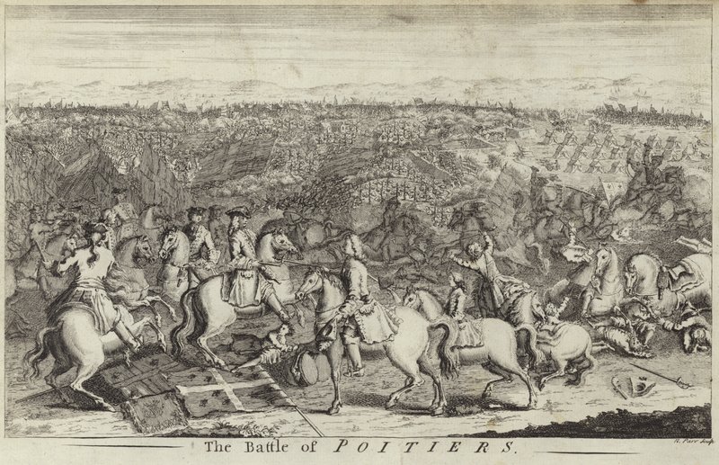 Bataille de Poitiers - English School