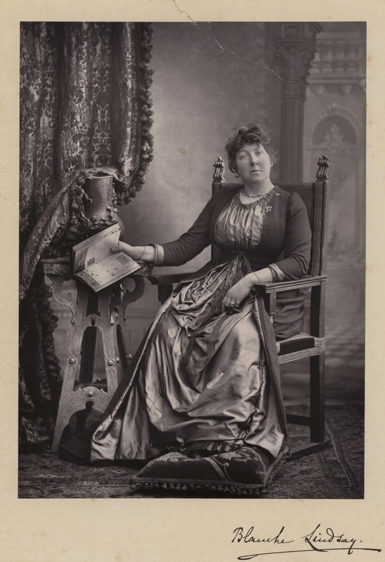 Blanche Lindsay, artiste et poète anglaise - English School