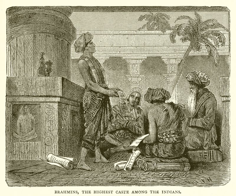 Brahmanes, la caste la plus élevée parmi les Indiens - English School
