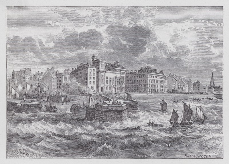 Bridlington (gravure) - English School