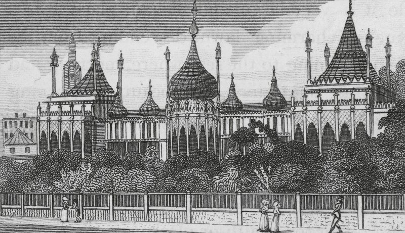 Pavillon de Brighton (gravure) - English School
