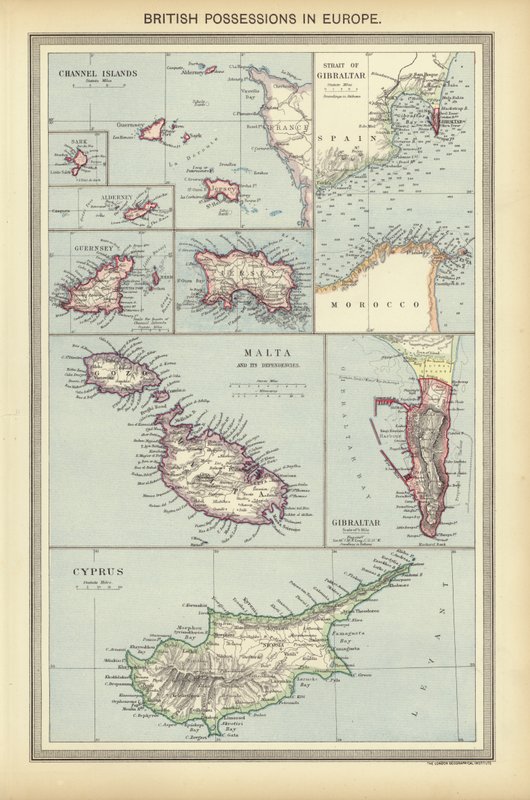 Possessions britanniques en Europe - English School