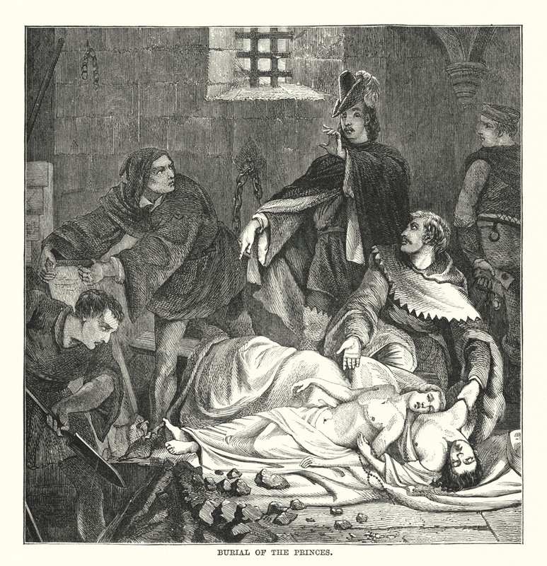 Enterrement des Princes - English School